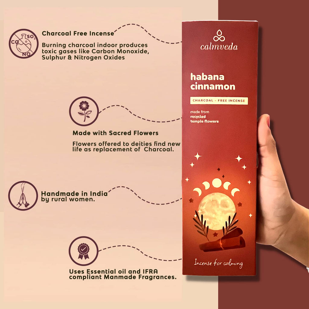 Frankincense Räucherstäbchen Weihrauch mit Myrrh - (80 weihrauch stäbchen) Kirche Räuchern, Recycelte Blüten | Weihrauch zum Räuchern | Räucherstäbchen Set mit räucherwerk