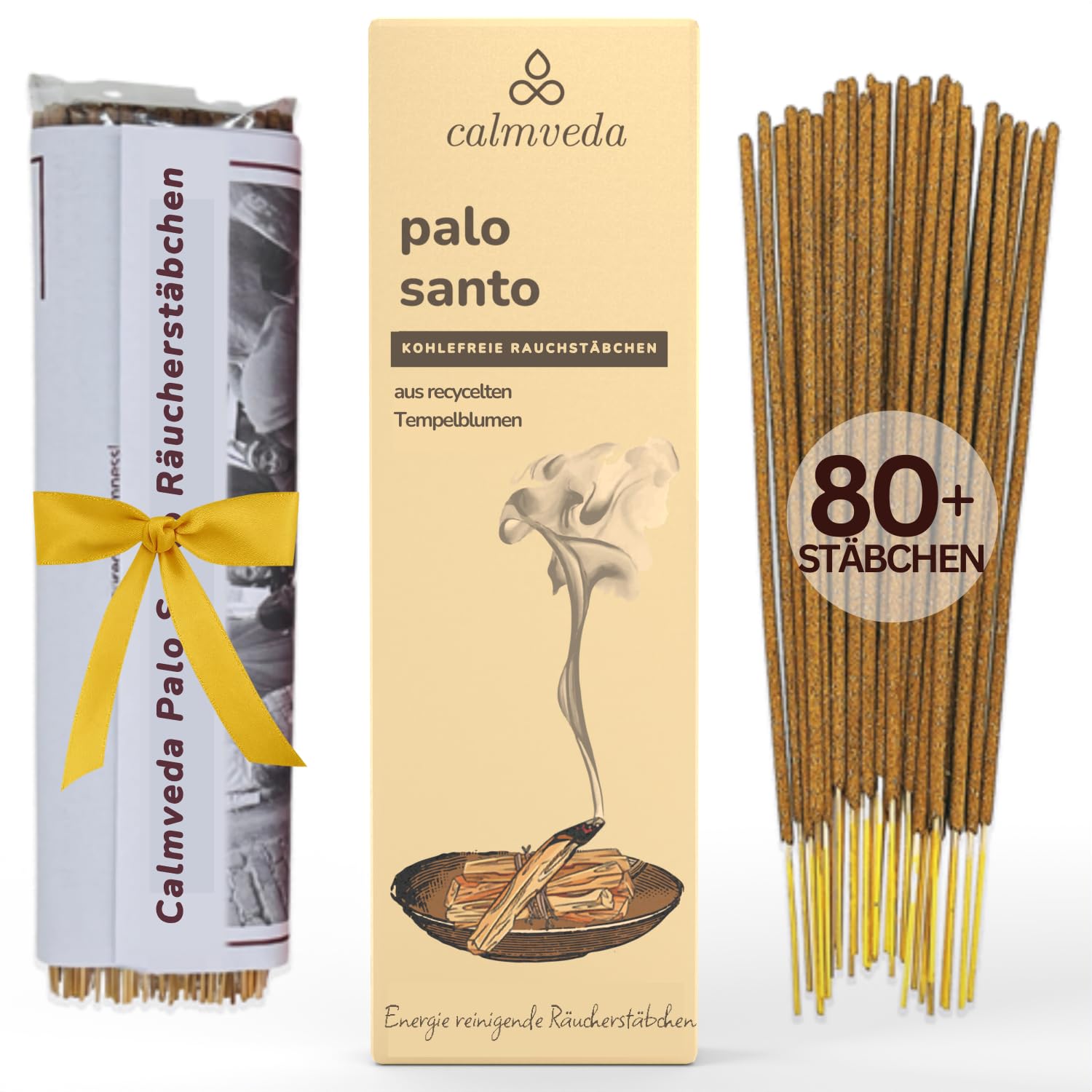 Frankincense Räucherstäbchen Weihrauch mit Myrrh - (80 weihrauch stäbchen) Kirche Räuchern, Recycelte Blüten | Weihrauch zum Räuchern | Räucherstäbchen Set mit räucherwerk