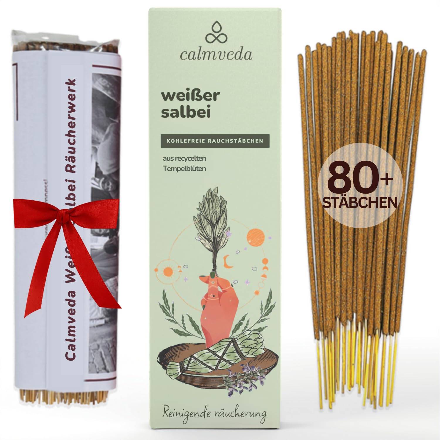Frankincense Räucherstäbchen Weihrauch mit Myrrh - (80 weihrauch stäbchen) Kirche Räuchern, Recycelte Blüten | Weihrauch zum Räuchern | Räucherstäbchen Set mit räucherwerk