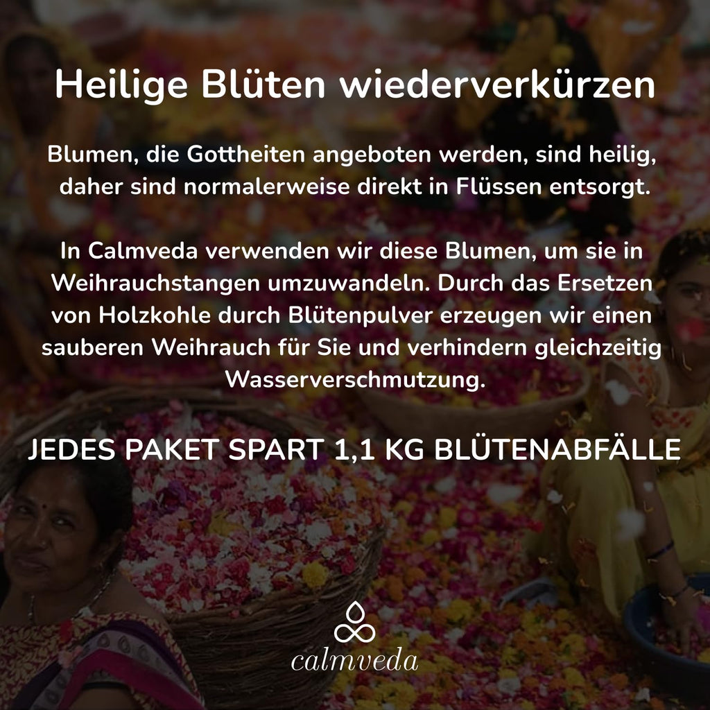Frankincense Räucherstäbchen Weihrauch mit Myrrh - (80 weihrauch stäbchen) Kirche Räuchern, Recycelte Blüten | Weihrauch zum Räuchern | Räucherstäbchen Set mit räucherwerk