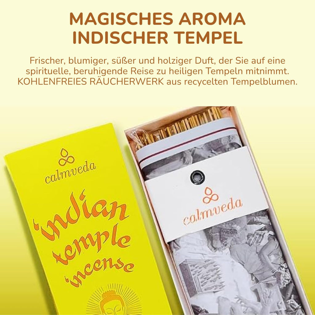 Frankincense Räucherstäbchen Weihrauch mit Myrrh - (80 weihrauch stäbchen) Kirche Räuchern, Recycelte Blüten | Weihrauch zum Räuchern | Räucherstäbchen Set mit räucherwerk