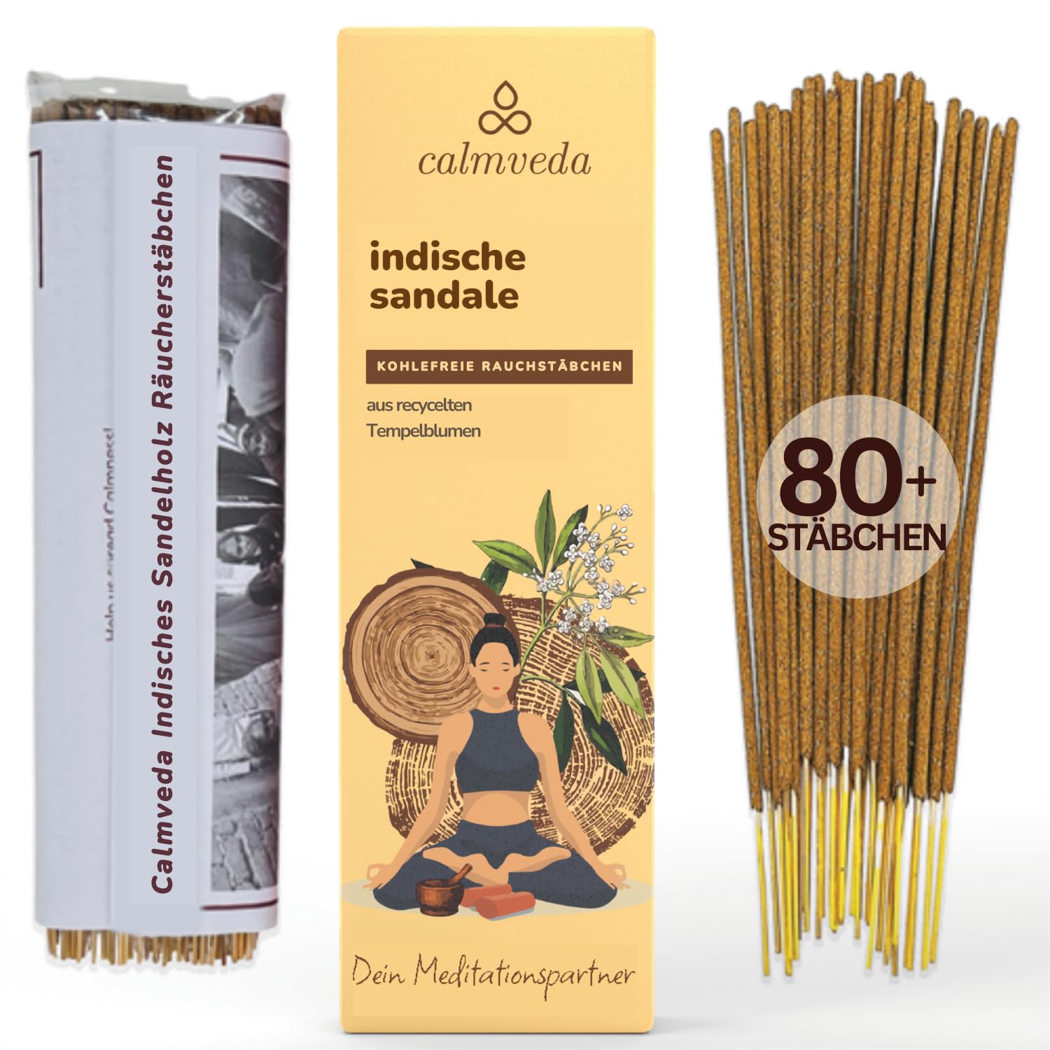 Frankincense Räucherstäbchen Weihrauch mit Myrrh - (80 weihrauch stäbchen) Kirche Räuchern, Recycelte Blüten | Weihrauch zum Räuchern | Räucherstäbchen Set mit räucherwerk