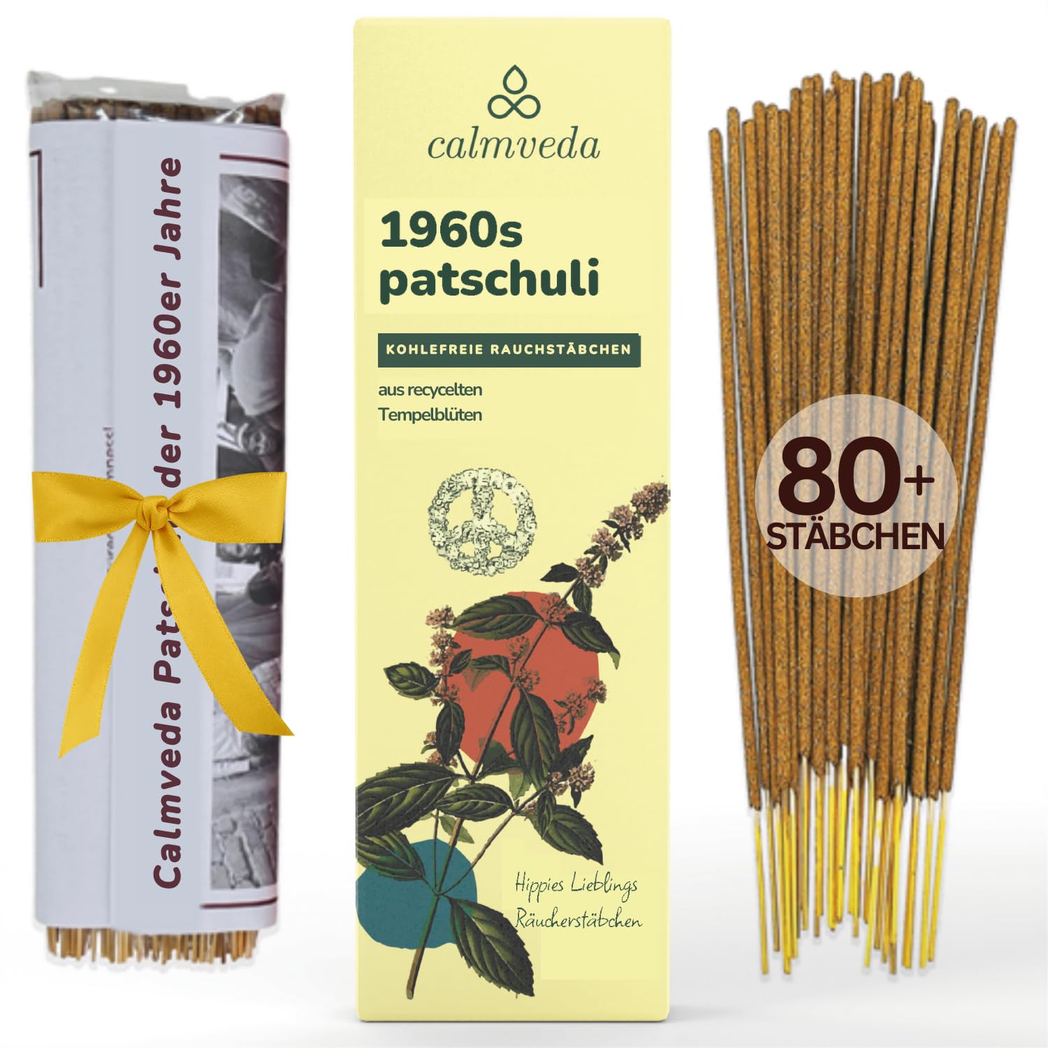 Frankincense Räucherstäbchen Weihrauch mit Myrrh - (80 weihrauch stäbchen) Kirche Räuchern, Recycelte Blüten | Weihrauch zum Räuchern | Räucherstäbchen Set mit räucherwerk