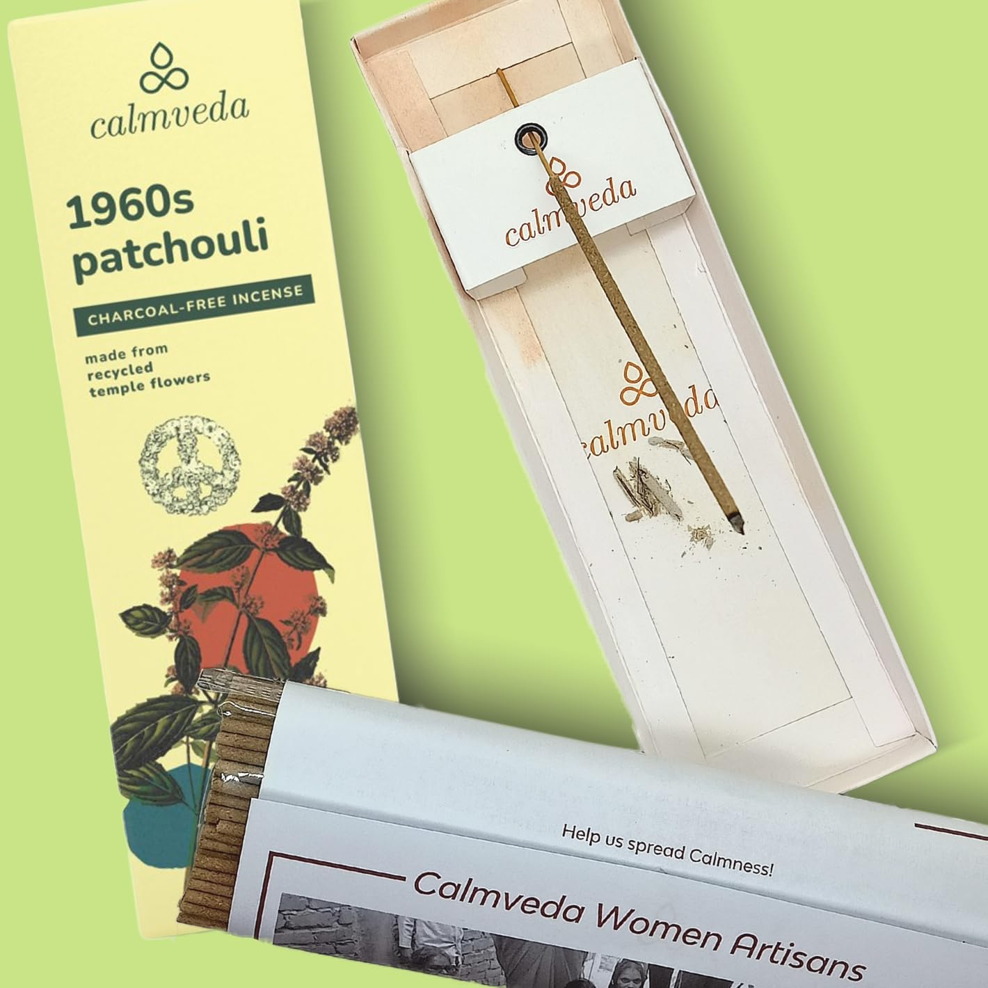 Frankincense Räucherstäbchen Weihrauch mit Myrrh - (80 weihrauch stäbchen) Kirche Räuchern, Recycelte Blüten | Weihrauch zum Räuchern | Räucherstäbchen Set mit räucherwerk