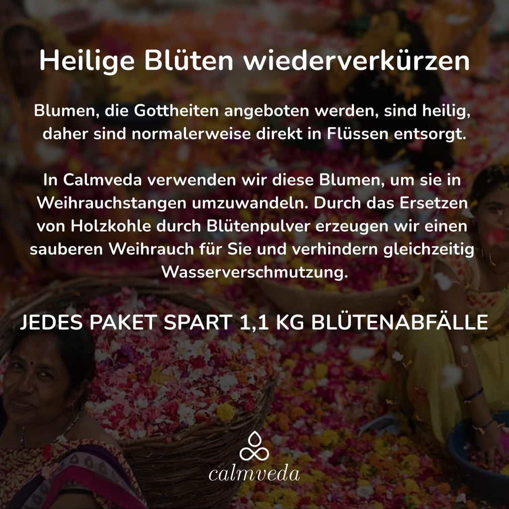 Frankincense Räucherstäbchen Weihrauch mit Myrrh - (80 weihrauch stäbchen) Kirche Räuchern, Recycelte Blüten | Weihrauch zum Räuchern | Räucherstäbchen Set mit räucherwerk
