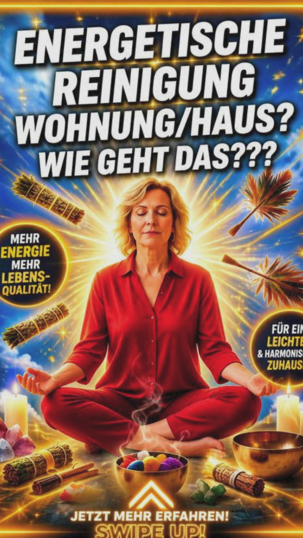 Anleitung zur Energetische Reinigung/ Räuchern für Haus/Wohnung v. Kleinunternehmen !